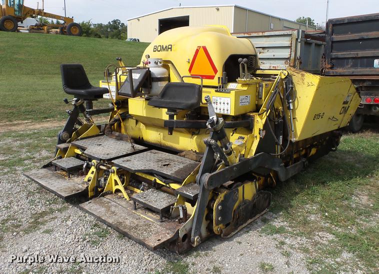 image for item DA2383 2006 Bomag 815-2 paver