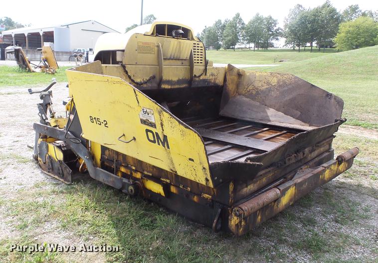 image for item DA2383 2006 Bomag 815-2 paver
