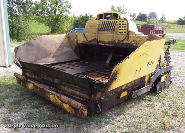 image for item DA2383 2006 Bomag 815-2 paver
