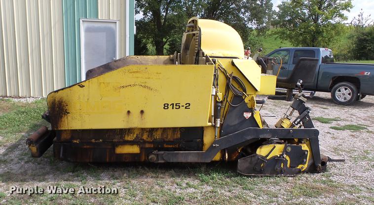 image for item DA2383 2006 Bomag 815-2 paver