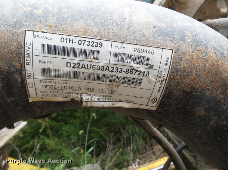 image for item DA2384 2001 Spicer axle