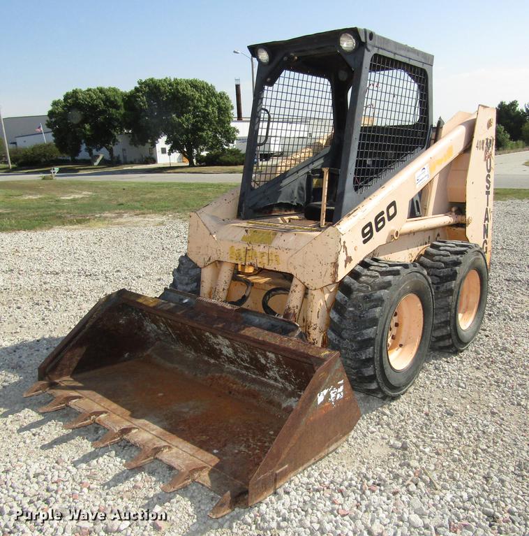 image for item DA3150 1995 Mustang 960 skid steer