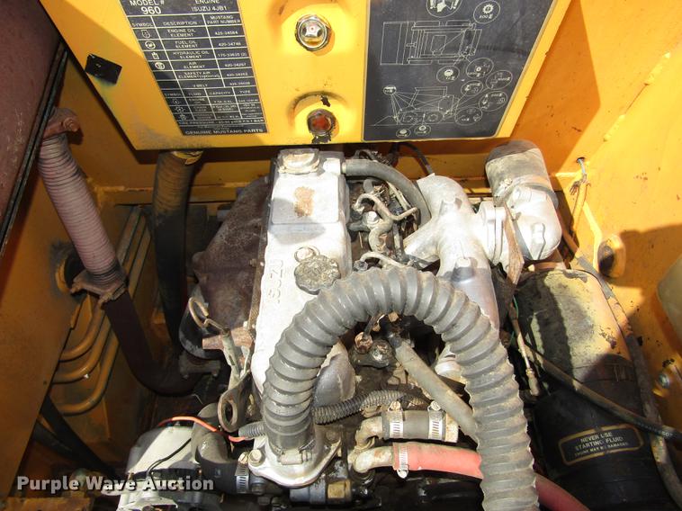 image for item DA3150 1995 Mustang 960 skid steer