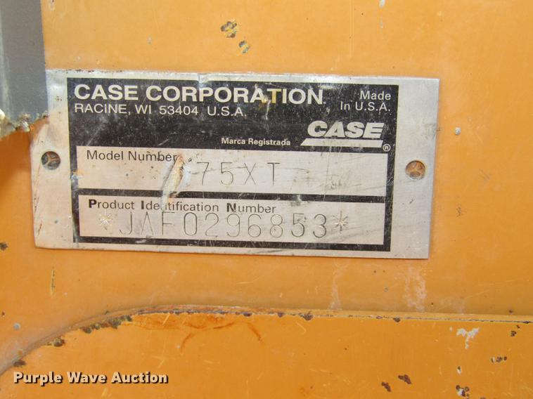 image for item DA3152 1999 Case 75XT skid steer