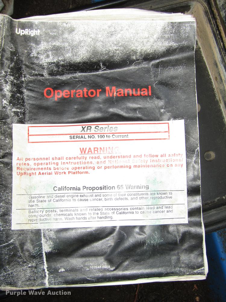 image for item DA3153 Up Right XR841 telehandler