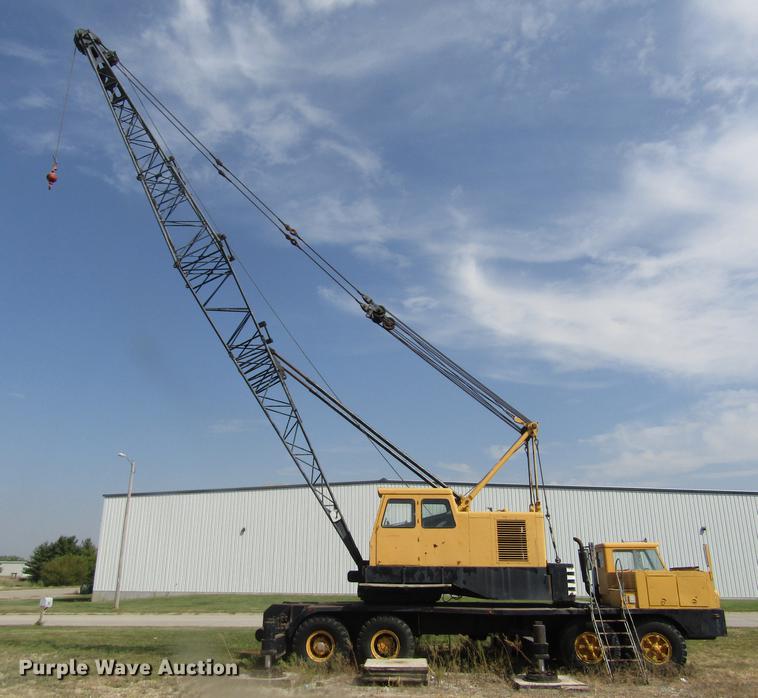 image for item DA3156 1966 BLH Lima 600TA crane
