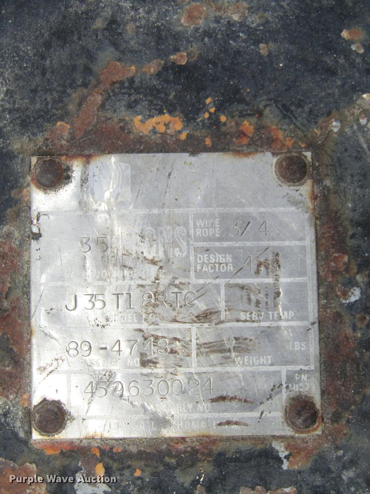 image for item DA3156 1966 BLH Lima 600TA crane