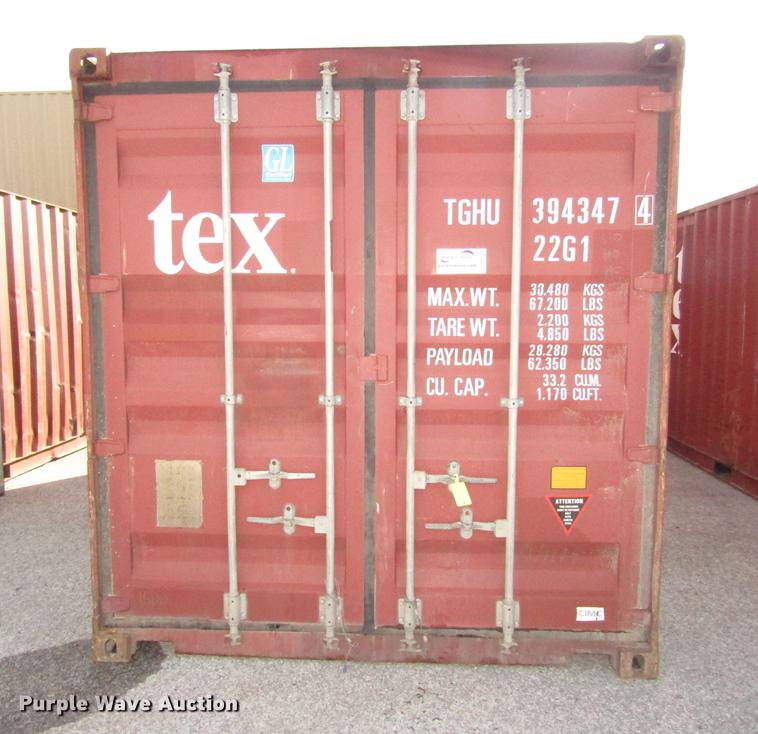 image for item DA3170 2006 Textainer container