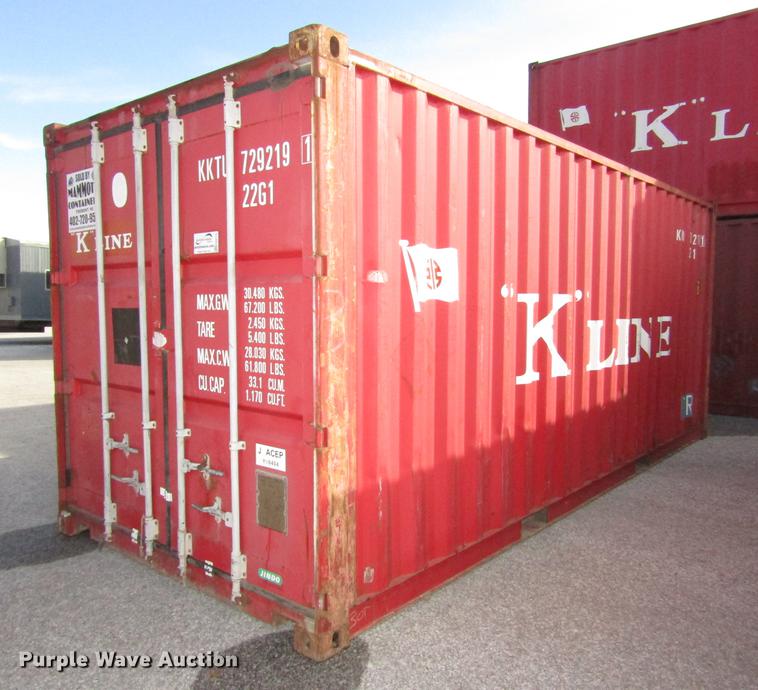 image for item DA3174 2002 K-Line container