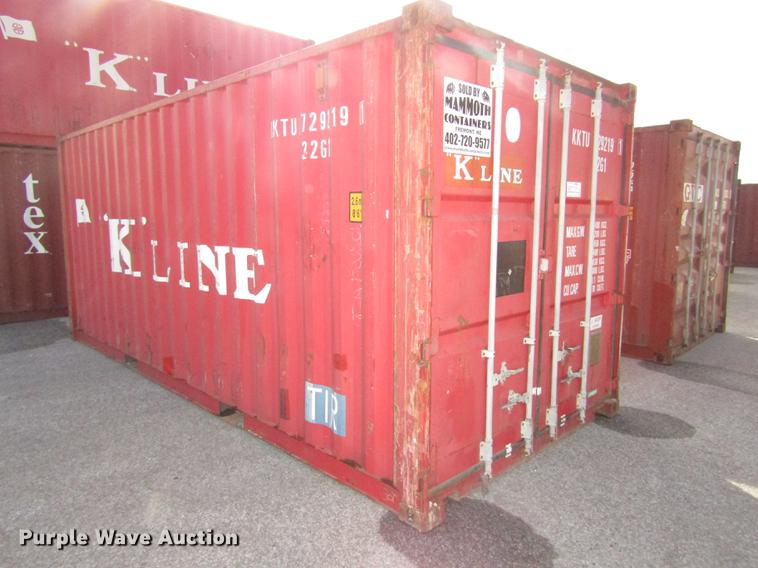 image for item DA3174 2002 K-Line container