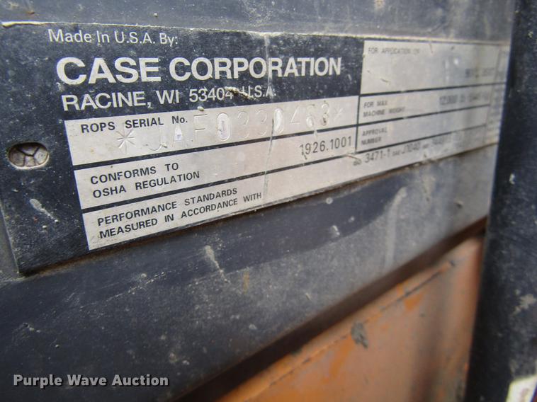 image for item DA3178 2001 Case 85XT skid steer