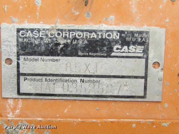 image for item DA3179 2002 Case 85XT skid steer