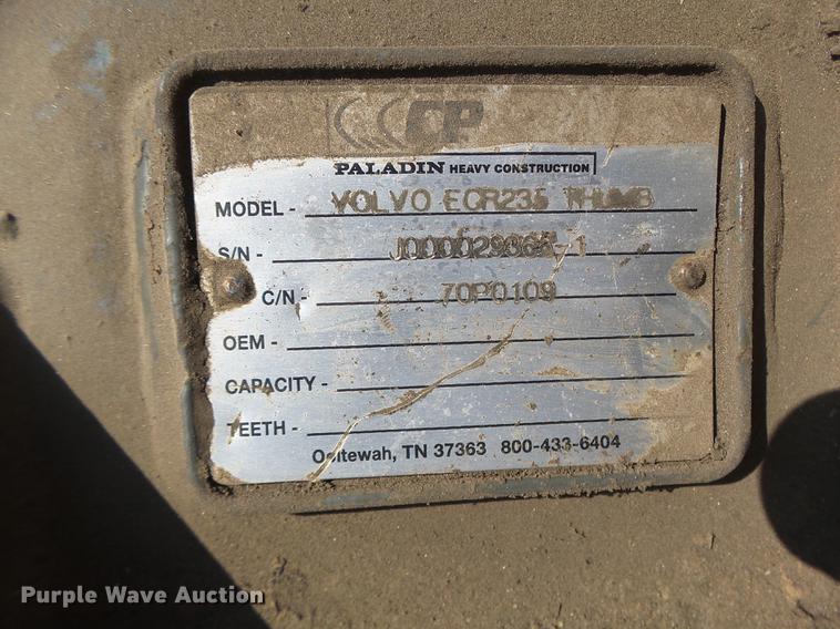 image for item DB1438 2005 Volvo EC240BLC excavator