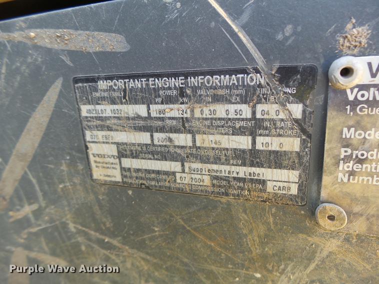 image for item DB1438 2005 Volvo EC240BLC excavator