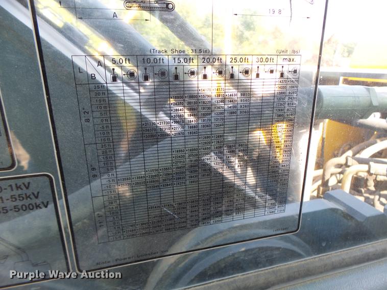 image for item DB1438 2005 Volvo EC240BLC excavator