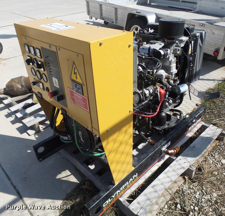 image for item DB1467 2005 Olympian generator