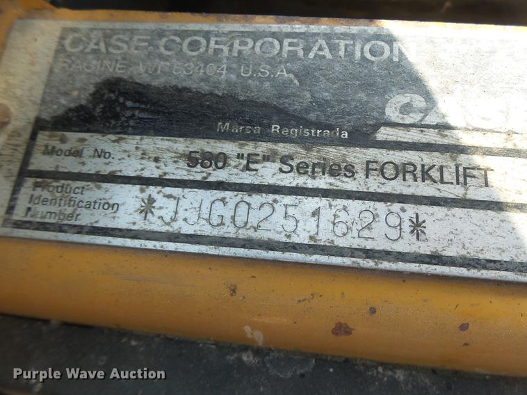 image for item DB1469 1998 Case 586E forklift