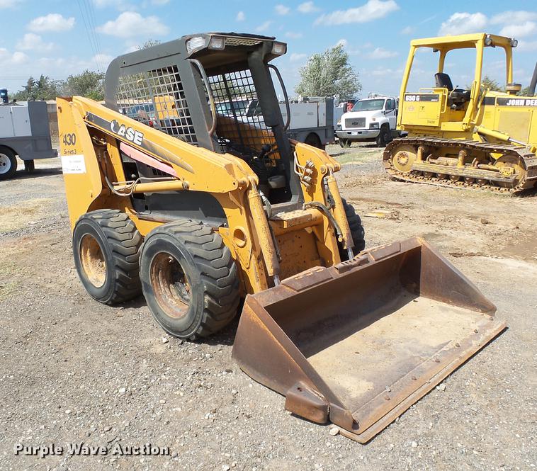 image for item DB4172 2008 Case 430 Series 3 skid steer