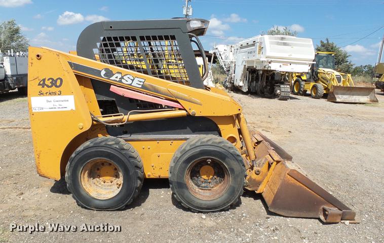 image for item DB4172 2008 Case 430 Series 3 skid steer