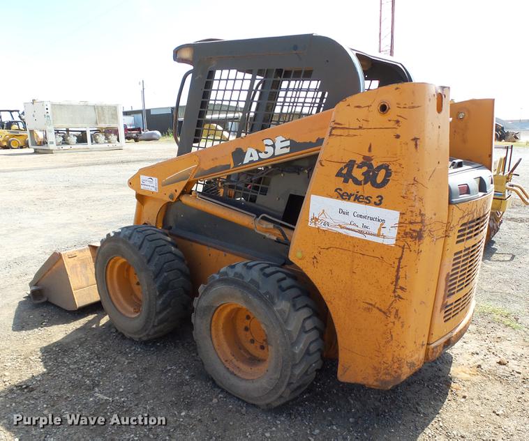 image for item DB4172 2008 Case 430 Series 3 skid steer