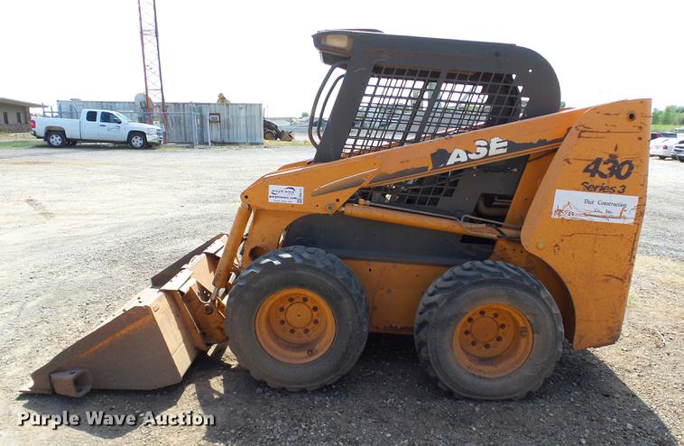 image for item DB4172 2008 Case 430 Series 3 skid steer