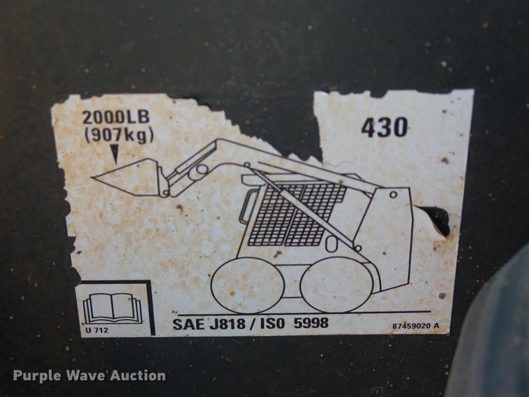 image for item DB4172 2008 Case 430 Series 3 skid steer