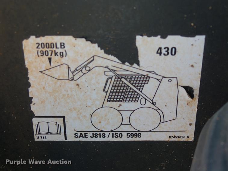 image for item DB4172 2008 Case 430 Series 3 skid steer