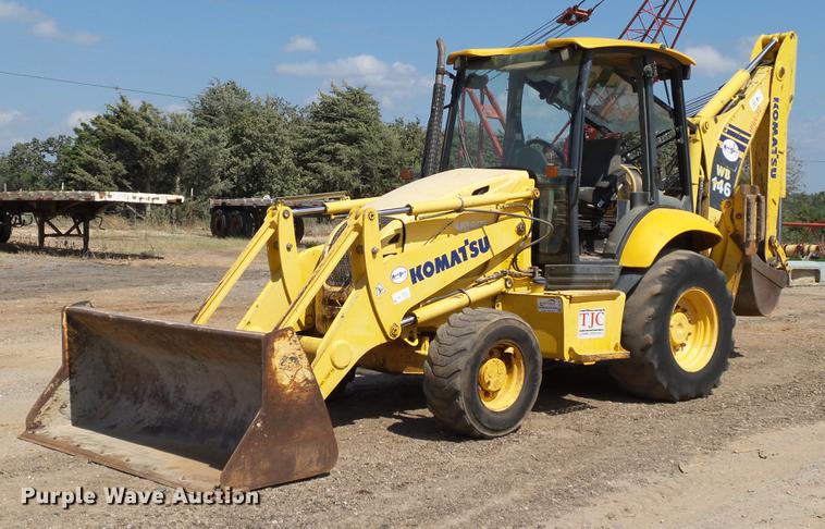 image for item DB4175 2007 Komatsu WB146-5 backhoe