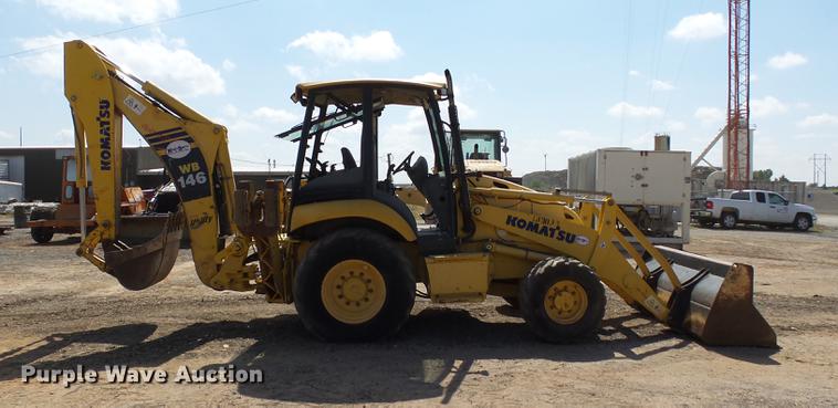 image for item DB4175 2007 Komatsu WB146-5 backhoe