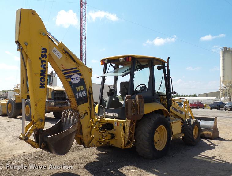 image for item DB4175 2007 Komatsu WB146-5 backhoe