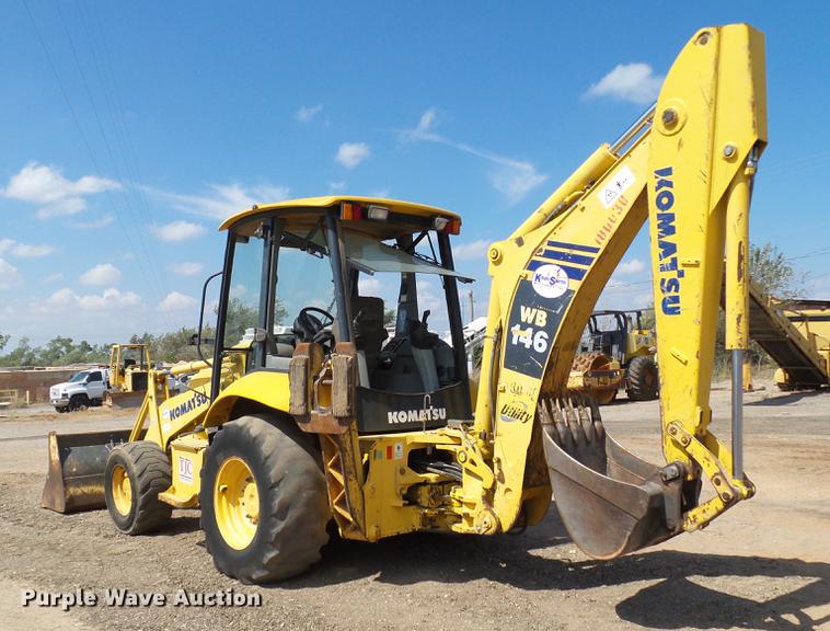 image for item DB4175 2007 Komatsu WB146-5 backhoe