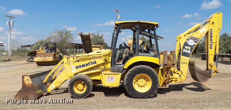 image for item DB4175 2007 Komatsu WB146-5 backhoe