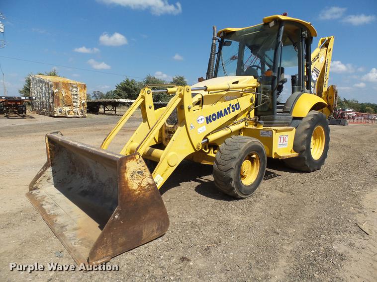 image for item DB4175 2007 Komatsu WB146-5 backhoe