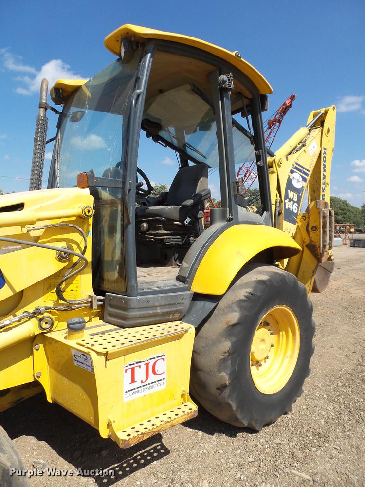 image for item DB4175 2007 Komatsu WB146-5 backhoe