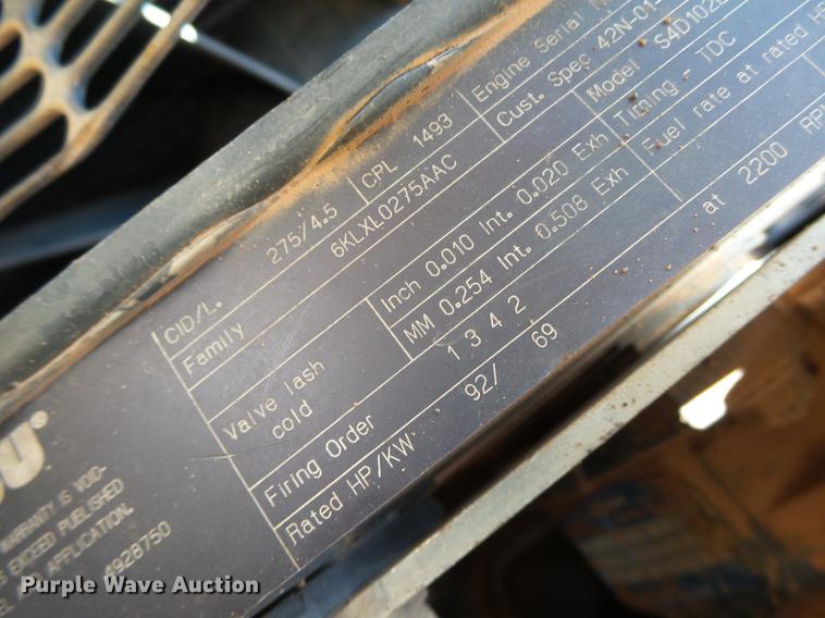 image for item DB4175 2007 Komatsu WB146-5 backhoe