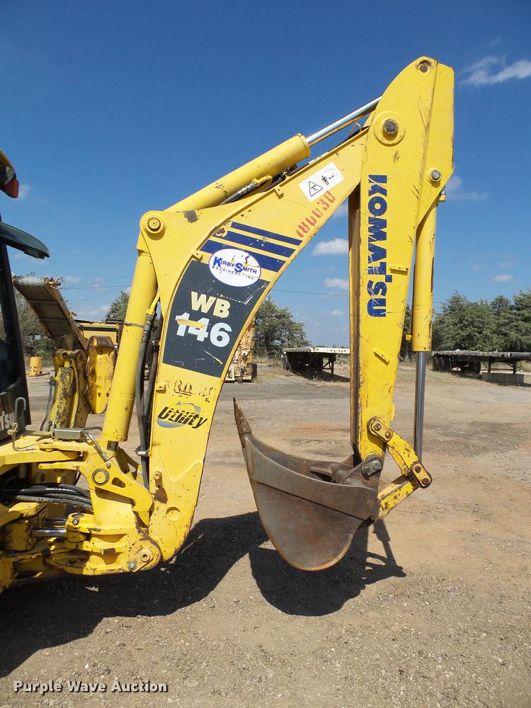 image for item DB4175 2007 Komatsu WB146-5 backhoe