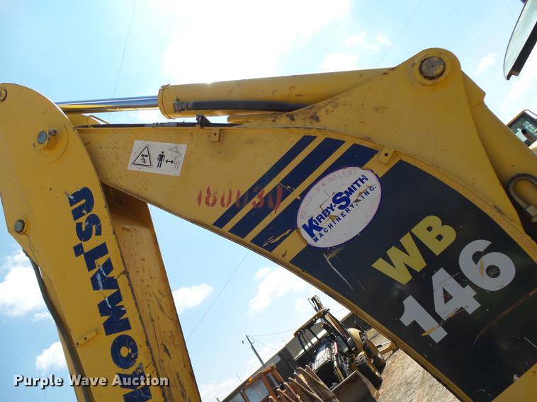 image for item DB4175 2007 Komatsu WB146-5 backhoe