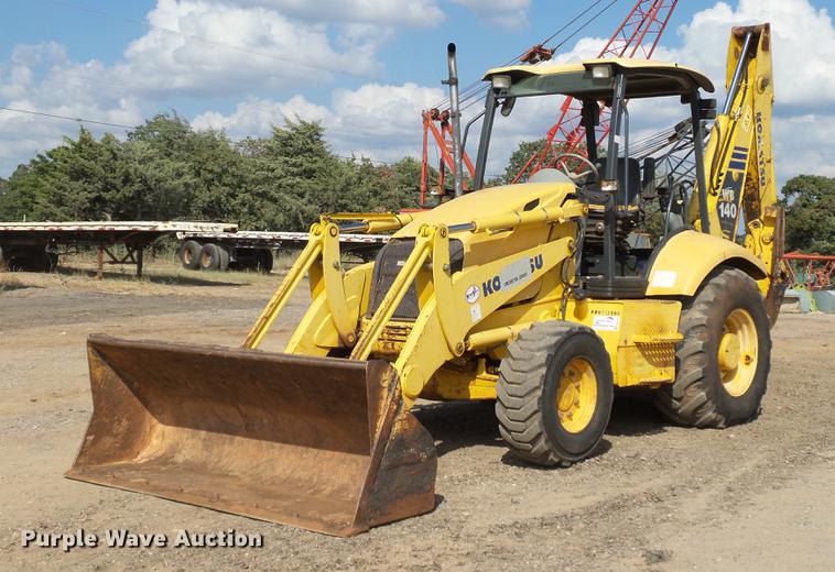 image for item DB4196 2005 Komatsu WB140-2N backhoe