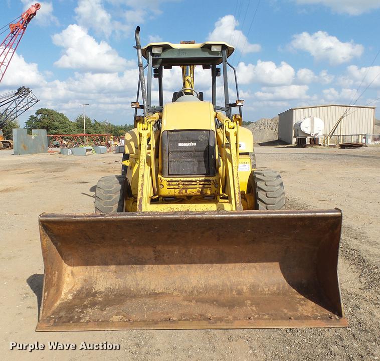 image for item DB4196 2005 Komatsu WB140-2N backhoe