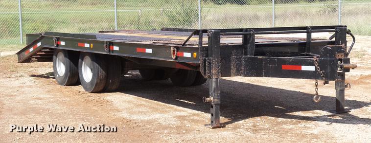 image for item DB4199 1981 Belshe T-8 equipment trailer