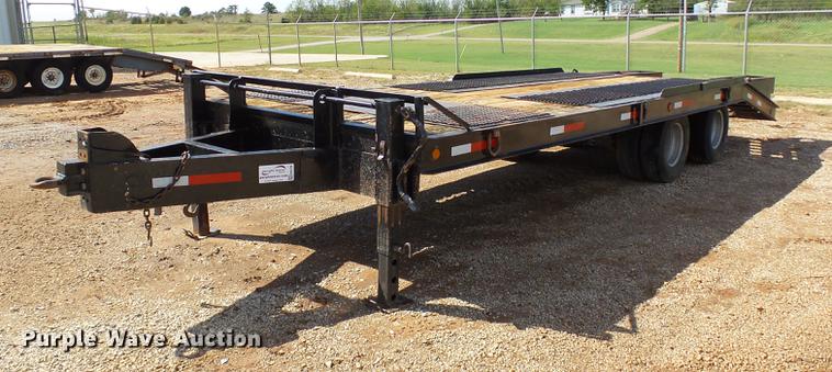 image for item DB4199 1981 Belshe T-8 equipment trailer