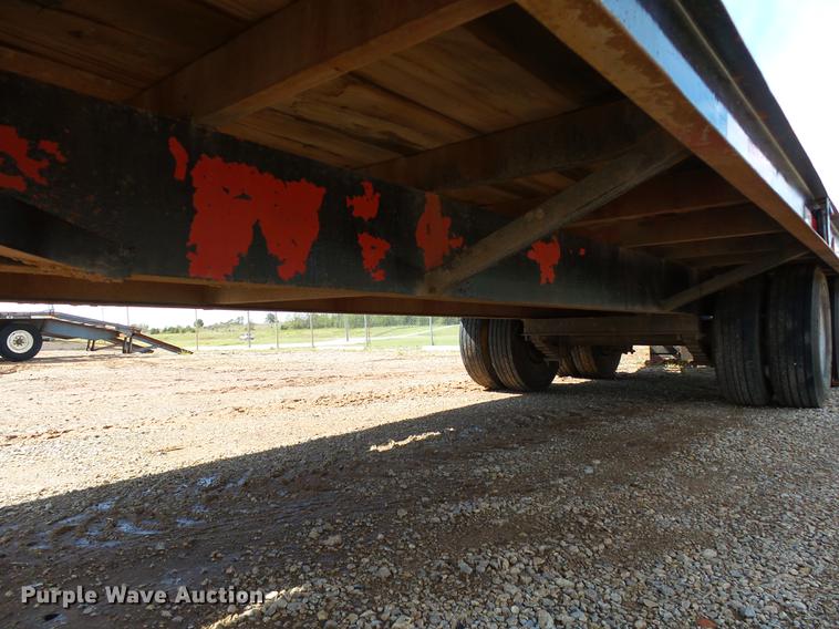 image for item DB4199 1981 Belshe T-8 equipment trailer