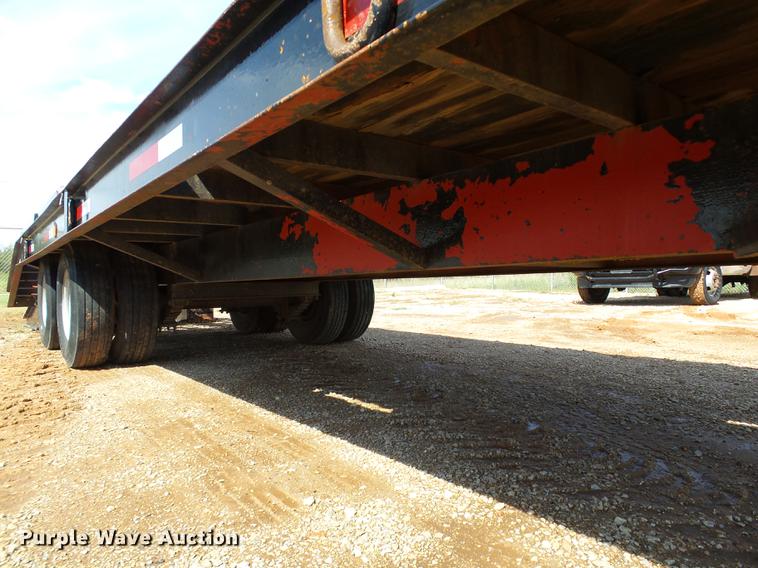 image for item DB4199 1981 Belshe T-8 equipment trailer