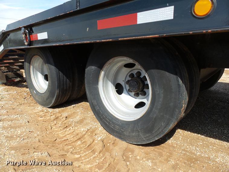 image for item DB4199 1981 Belshe T-8 equipment trailer