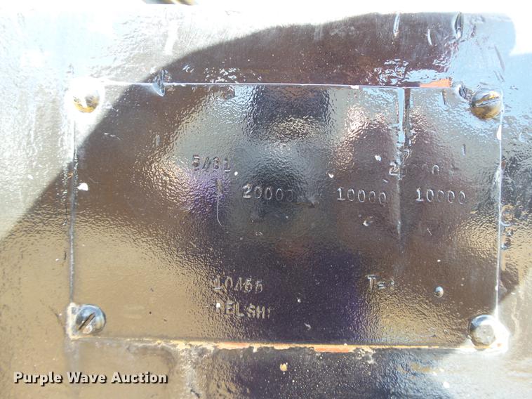 image for item DB4199 1981 Belshe T-8 equipment trailer