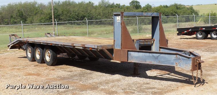 image for item DB4200 1994 Oklahoma Gooseneck Mfg. equipment trailer