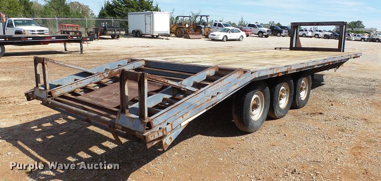 image for item DB4200 1994 Oklahoma Gooseneck Mfg. equipment trailer