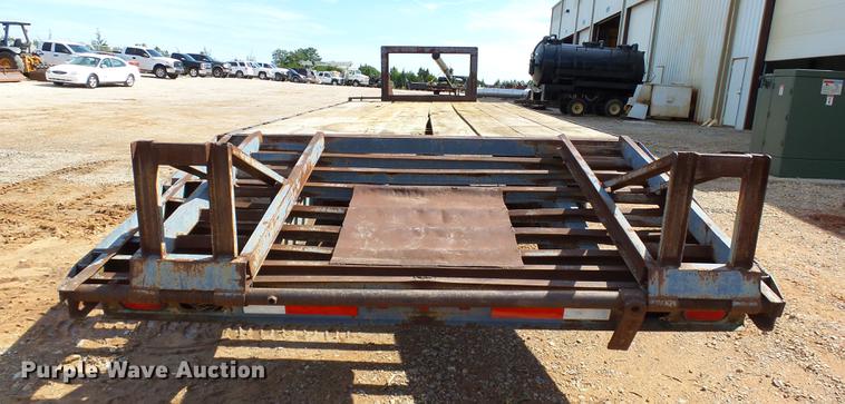 image for item DB4200 1994 Oklahoma Gooseneck Mfg. equipment trailer