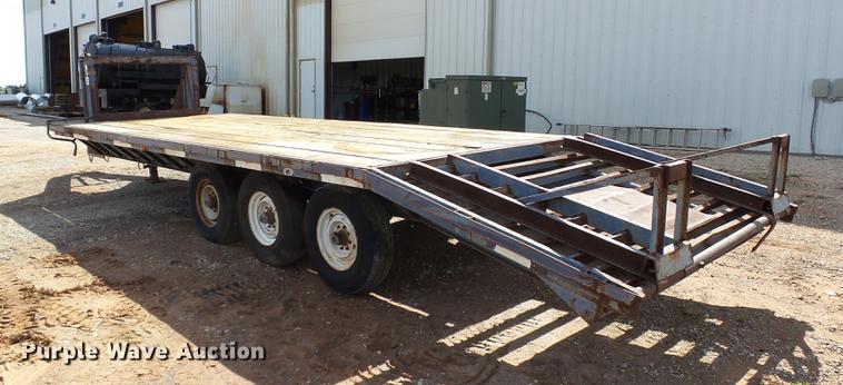 image for item DB4200 1994 Oklahoma Gooseneck Mfg. equipment trailer