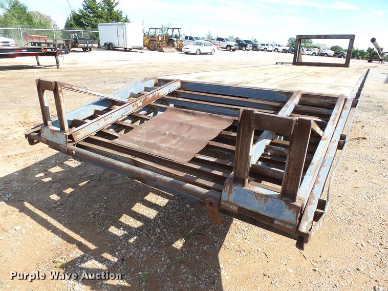 image for item DB4200 1994 Oklahoma Gooseneck Mfg. equipment trailer